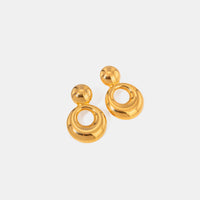 Daphne 18K Gold-Plated Cutout Earrings