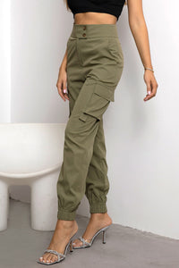 Marilyn High Waist Cargo Pants