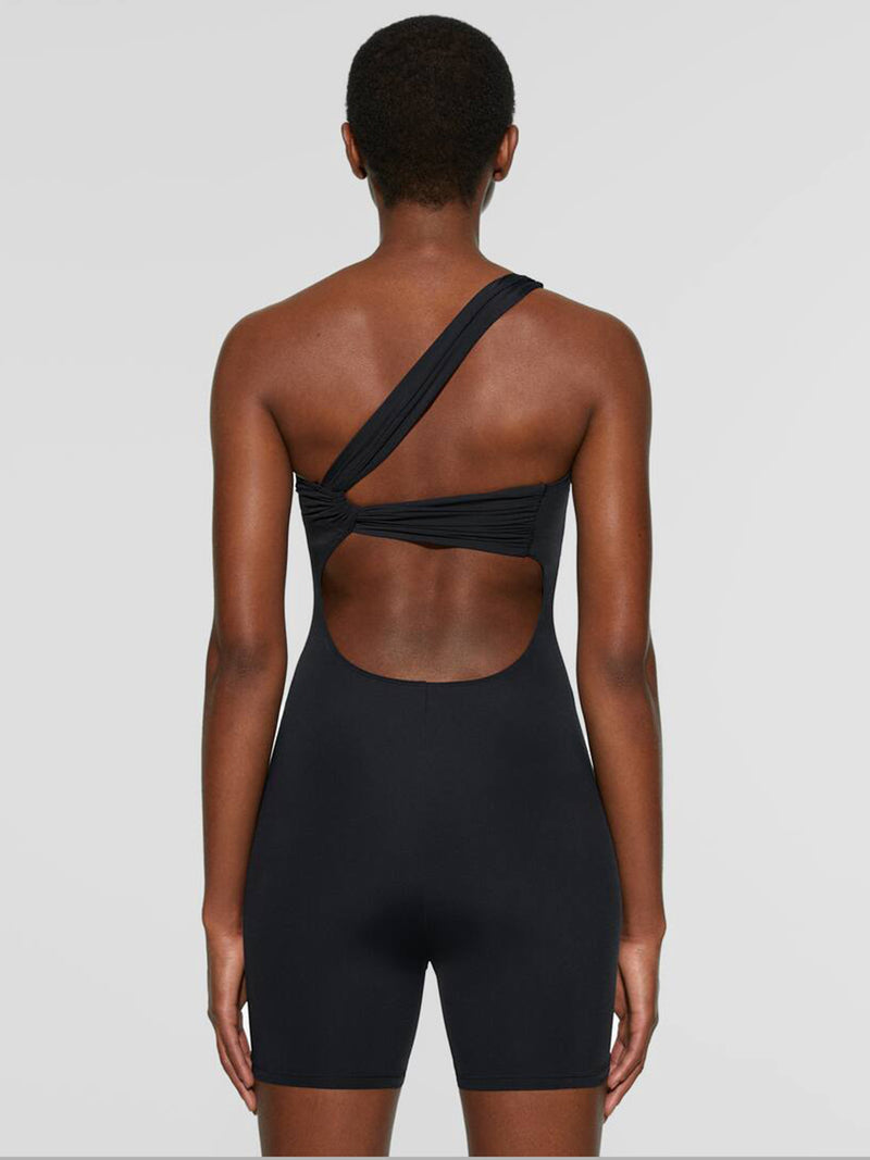 Adley Single Shoulder Active Romper