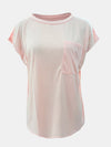 Aliya Round Neck Cap Sleeve T-Shirt