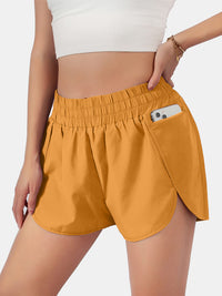 Lainey Elastic Waist Active Shorts