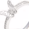 Ellianna 925 Sterling Silver Inlaid Zircon Butterfly Ring