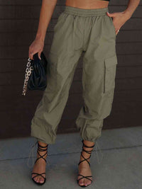 Rowan High-Waisted Drawstring Pants