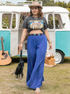 Josie Plus Sized Wide-Leg Pants