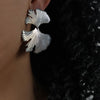 Ella Ginkgo Biloba Design Stud Earrings