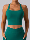 Rylee Square Neck Racerback Cropped Tank