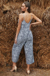 Maxine Spaghetti Strap Low Back Jumpsuit