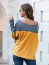 Aspen Boat Neck Long Sleeve Sweatshirt