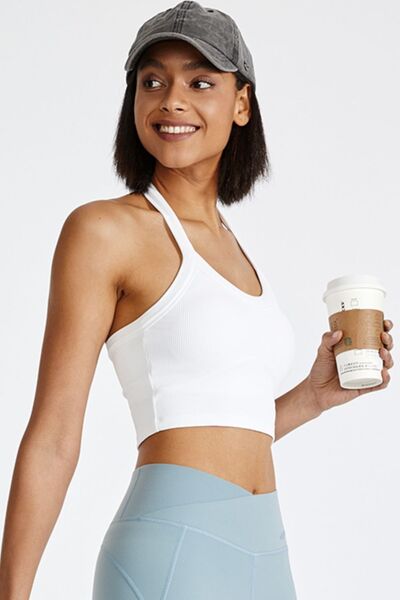 Avery Halter Neck Active Cami