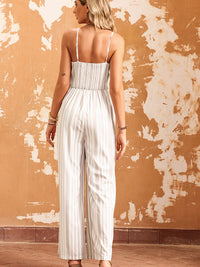 Heather Wide Leg Jumpsuit