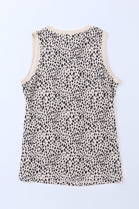 Printed Round Neck Tank