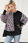 Yazmin Leopard Print Sweatshirt