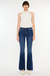 Gia Kancan Cat's Whiskers Raw Hem Flare Jeans