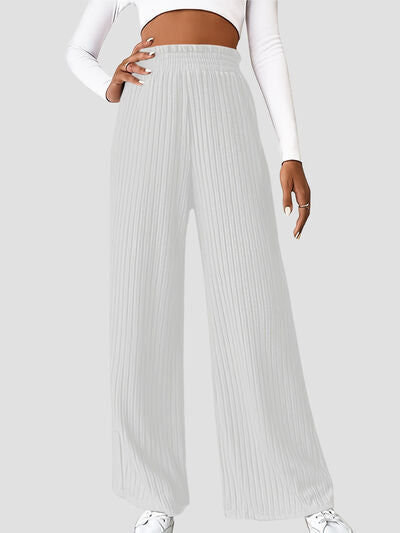 Sarah Ribbed High Waist Pants