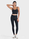 Malika Double Strap Ribbed Sports Cami