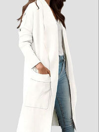 Anna Open Front Dropped Shoulder Outerwear