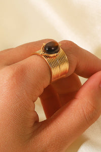 Aurora 18K Gold-Plated Open Ring