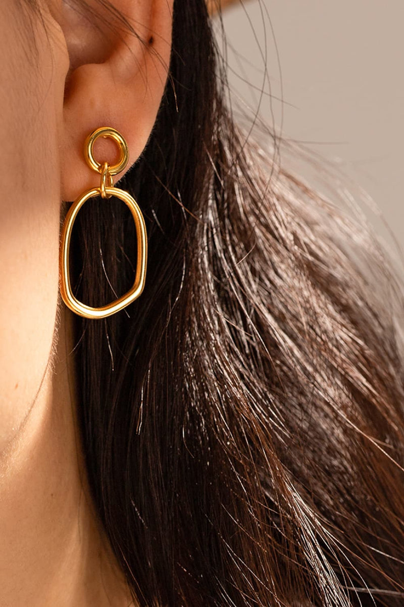 Alexia Gold-Plated Dangle Earrings