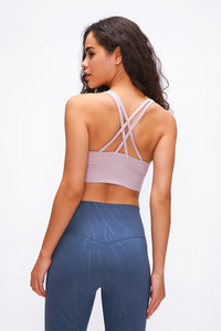 Alina Double Crisscross Sports Bra