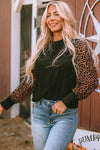 Catalina Leopard Print Blouse