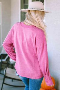 Gabrielle Twisted Detail Sweatshirt