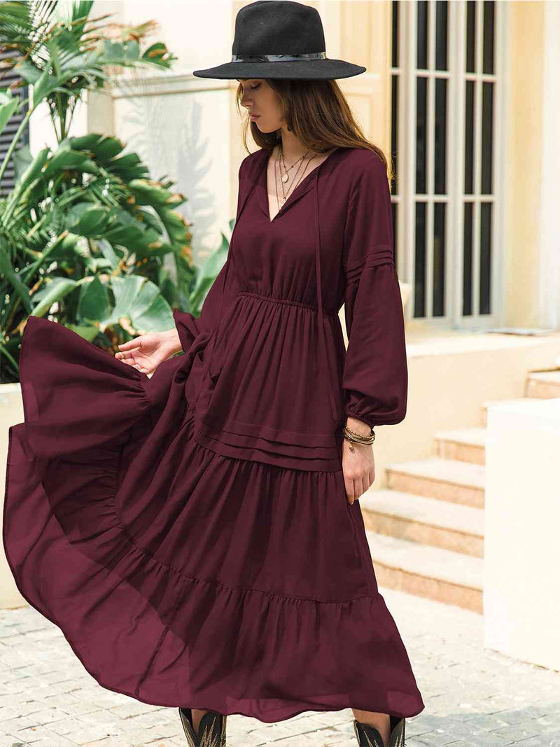 Dora Tiered Midi Dress