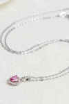 Monica Moissanite Heart Pendant Necklace