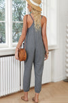 Daphne Spaghetti Strap Jumpsuit with Pockets