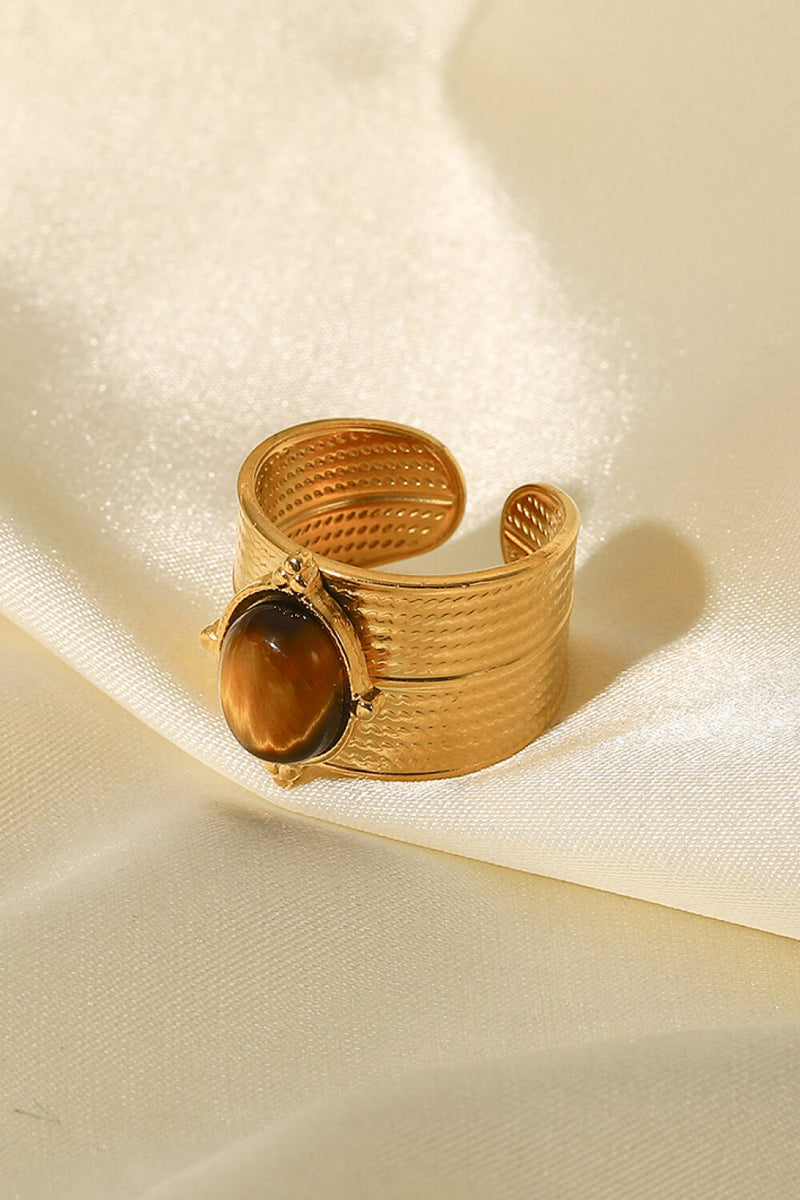 Aurora 18K Gold-Plated Open Ring