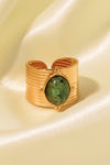 Aurora 18K Gold-Plated Open Ring