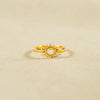 Remi Sun Shape 18K Gold-Plated Ring