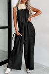 Wrenley Square Neck Wide Strap Jumpsuit