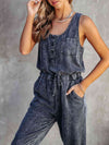 Juliana Drawstring Waist Jumpsuit