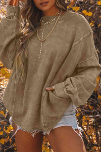 Gabrielle Twisted Detail Sweatshirt