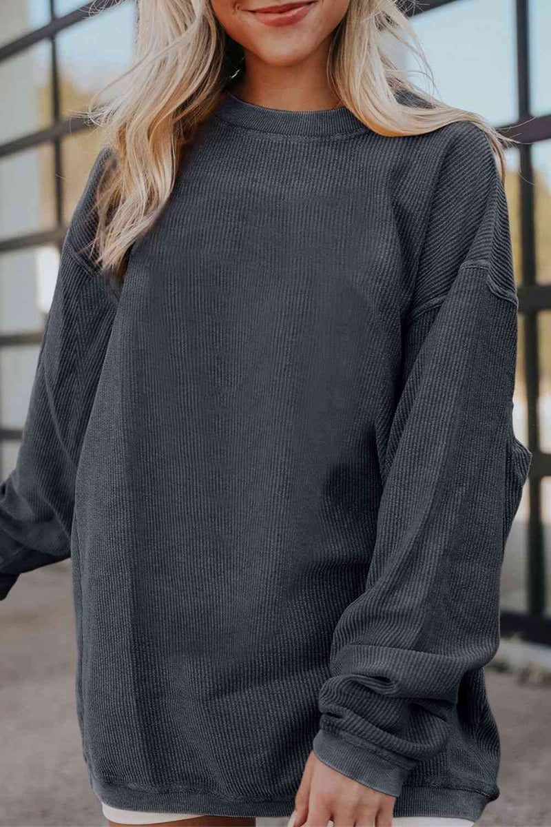 Arden Ribbed Sweatshirt