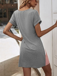 Ruby Round Neck Short Sleeve Dress