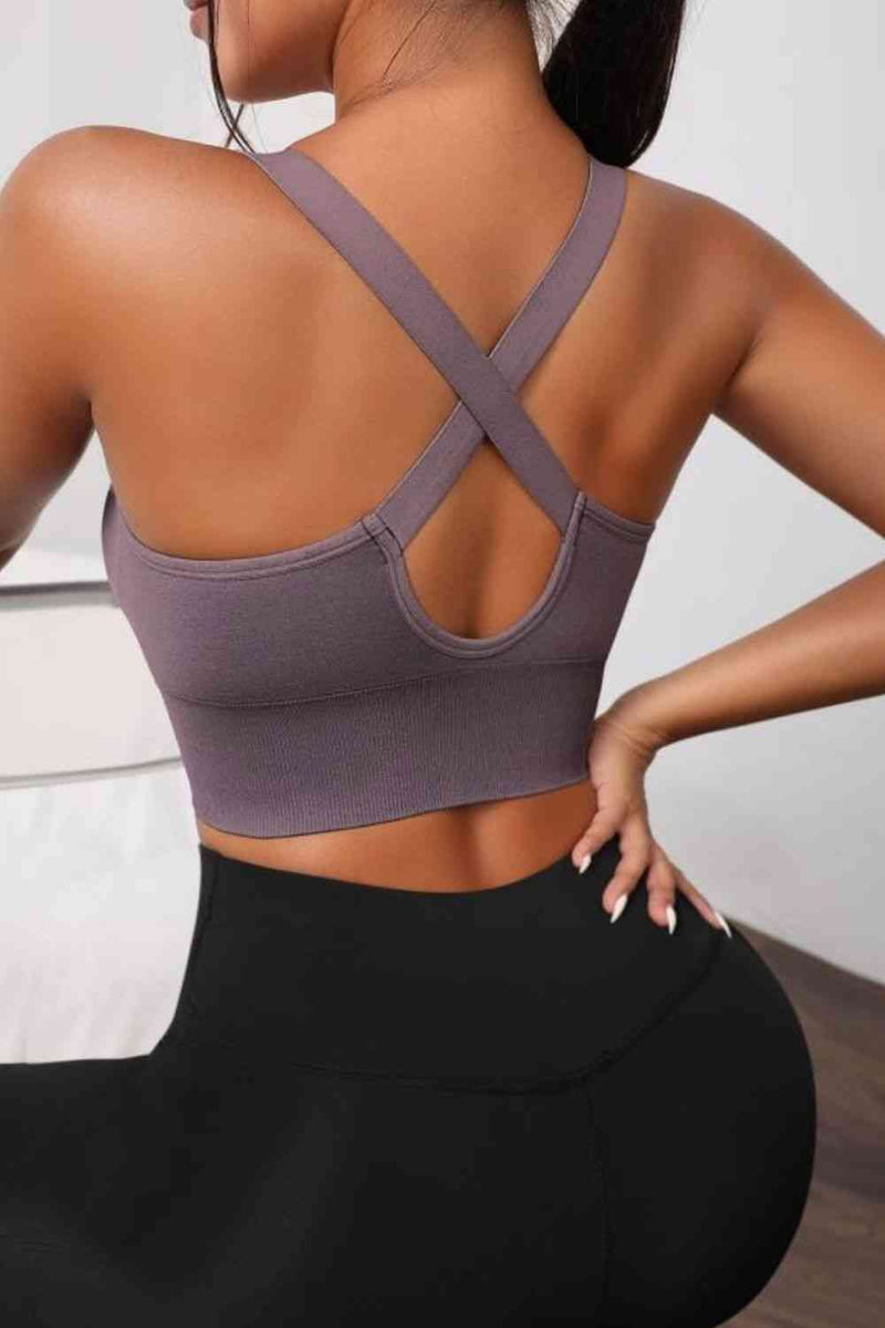 Harmony Criss Cross Sports Bra