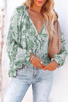 Harper Floral Print Long Sleeved Blouse