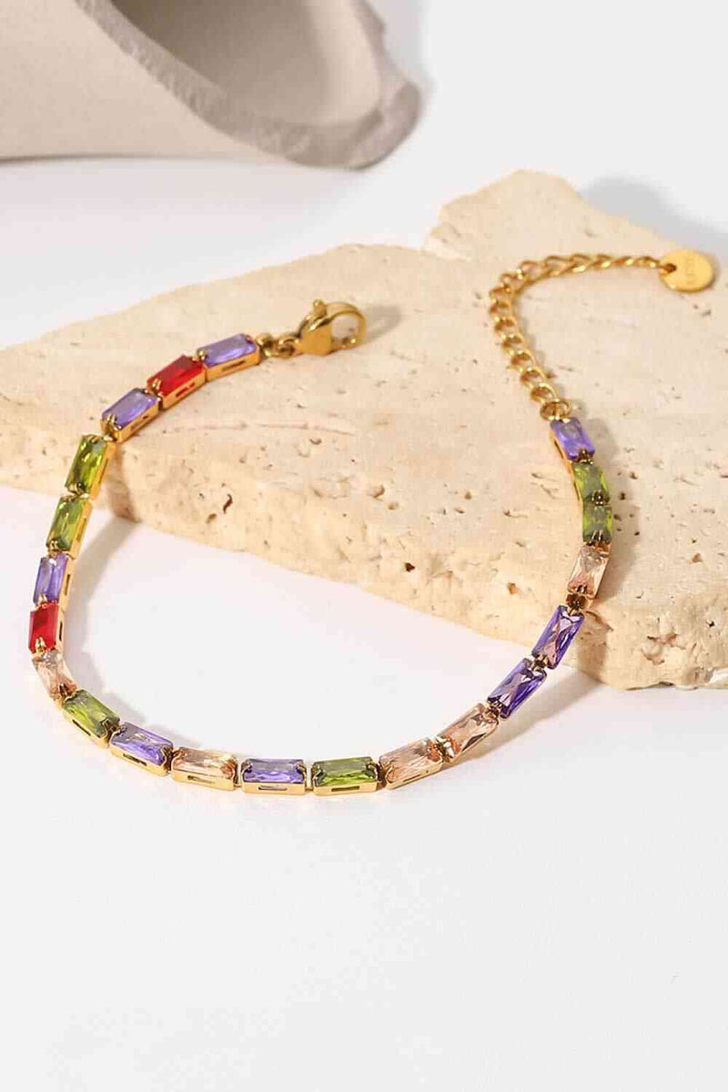 Kameron 18K Gold Plated Multicolored Bracelet