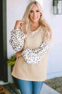 Hannah Balloon Sleeved Knit Top