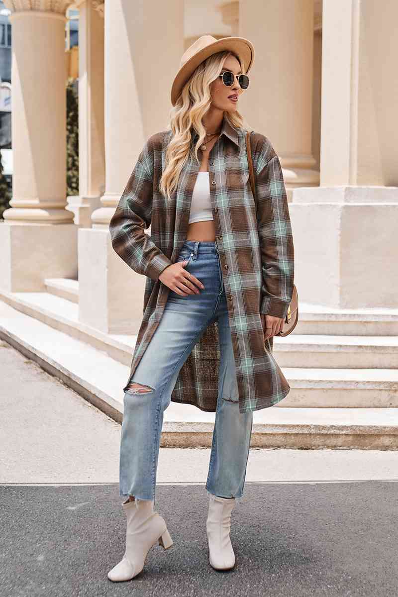 McKenna Plaid Coat