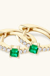 Kaylani Lab-Grown Emerald Earrings