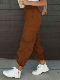 Rowan High-Waisted Drawstring Pants