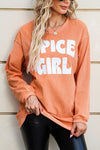 Arabella Round Neck Dropped Shoulder Sweatshirt