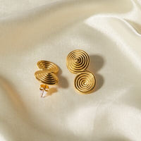 Khloe 18K Gold-Plated Stainless Steel Earrings