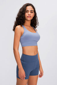 Alina Double Crisscross Sports Bra