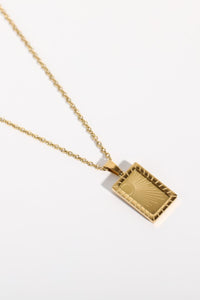 Stainless Steel 18K Gold-Plated Necklace