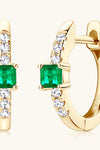 Kaylani Lab-Grown Emerald Earrings