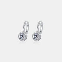 Sawyer 1 Carat Moissanite 925 Sterling Silver Earrings