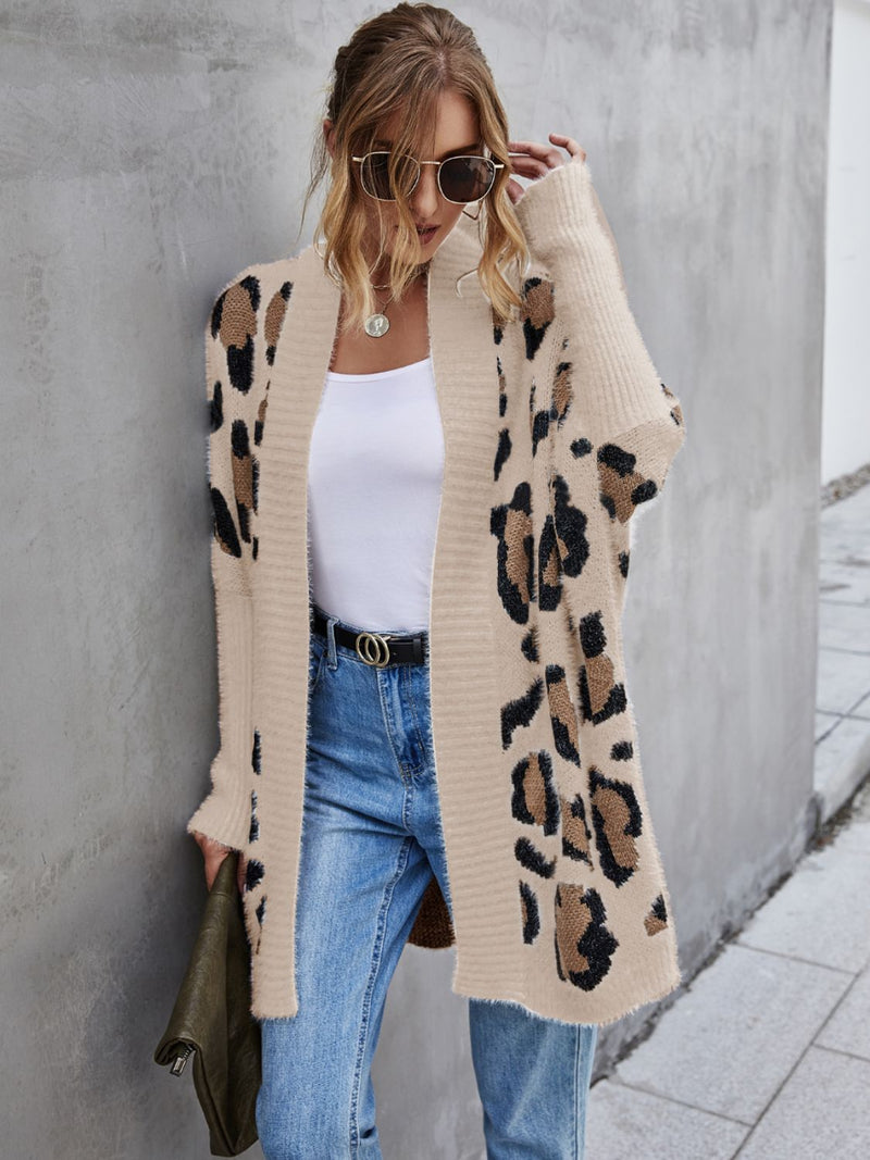 Jaden Leopard Cardigan